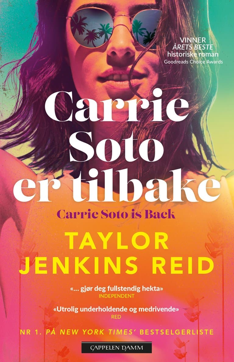 Omslag Carrie Soto er tilbake av Taylor Jenkins Reid (Ebok)