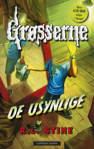 Omslag av "Grøsserne – De usynlige"