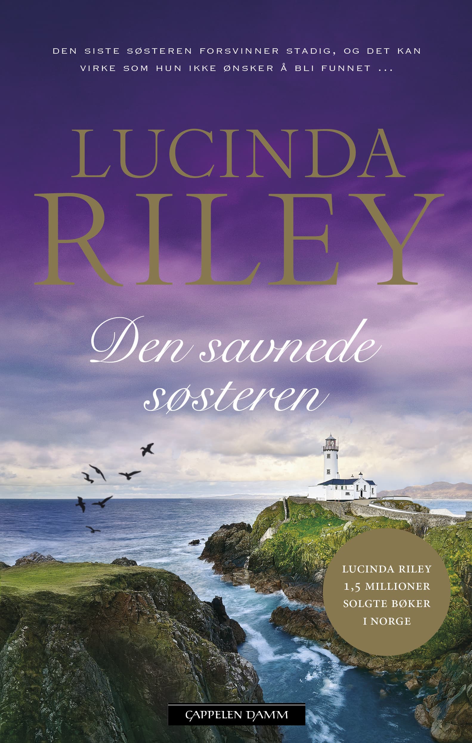 Omslag Den savnede søsteren av Lucinda Riley (Innbundet)