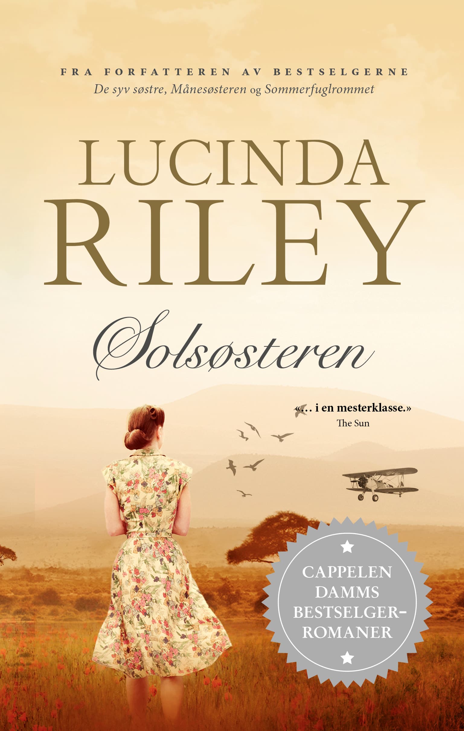 Omslag Solsøsteren av Lucinda Riley (Innbundet)