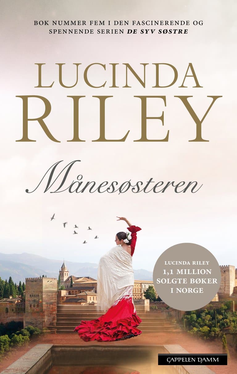 Omslag Månesøsteren av Lucinda Riley (Innbundet)