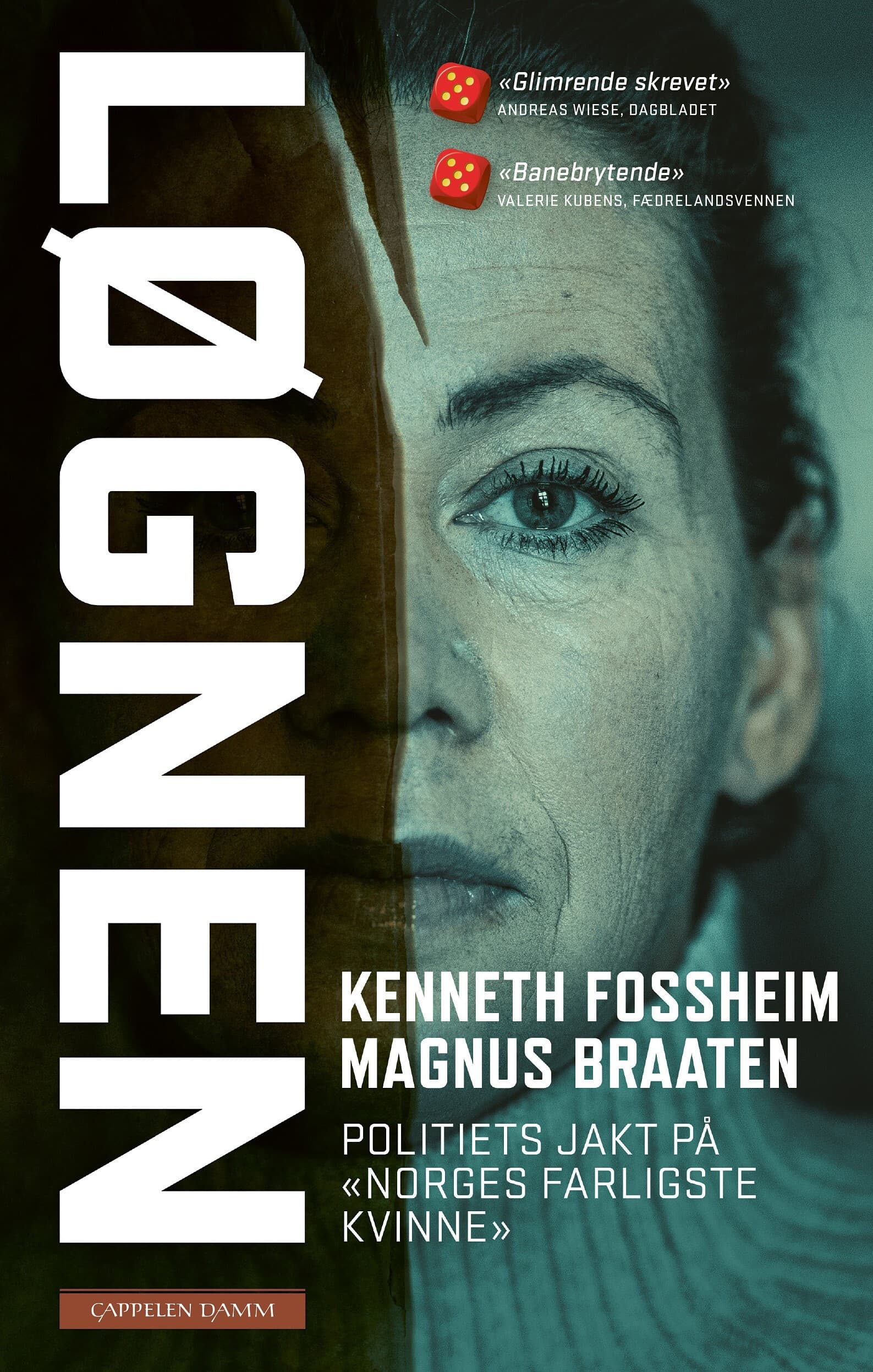 Omslag Løgnen av Magnus Braaten og Kenneth Fossheim (Heftet)