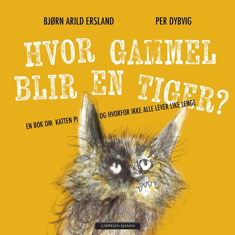 Omslag Hvor gammel blir en tiger? av Bjørn Arild Ersland (Lydbok)