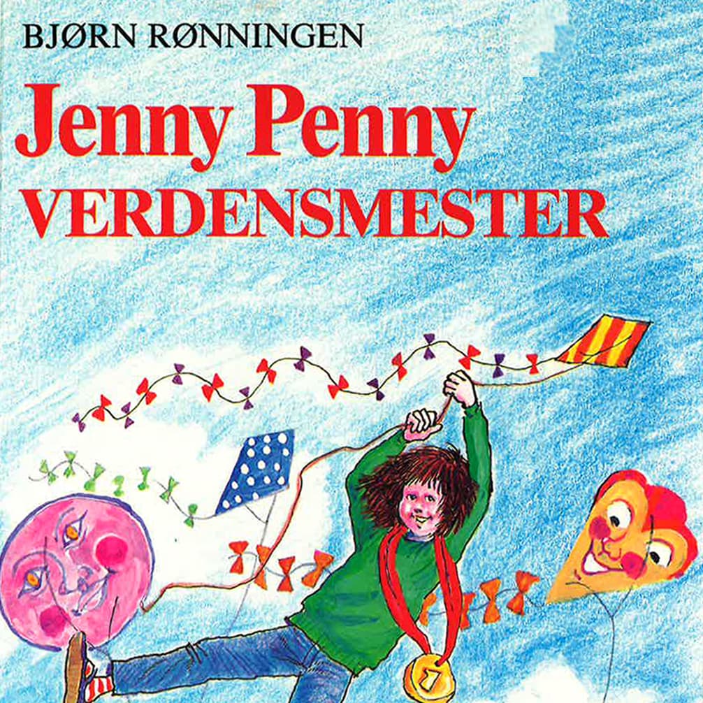 Omslag Jenny Penny verdensmester av Bjørn Rønningen (Lydbok)