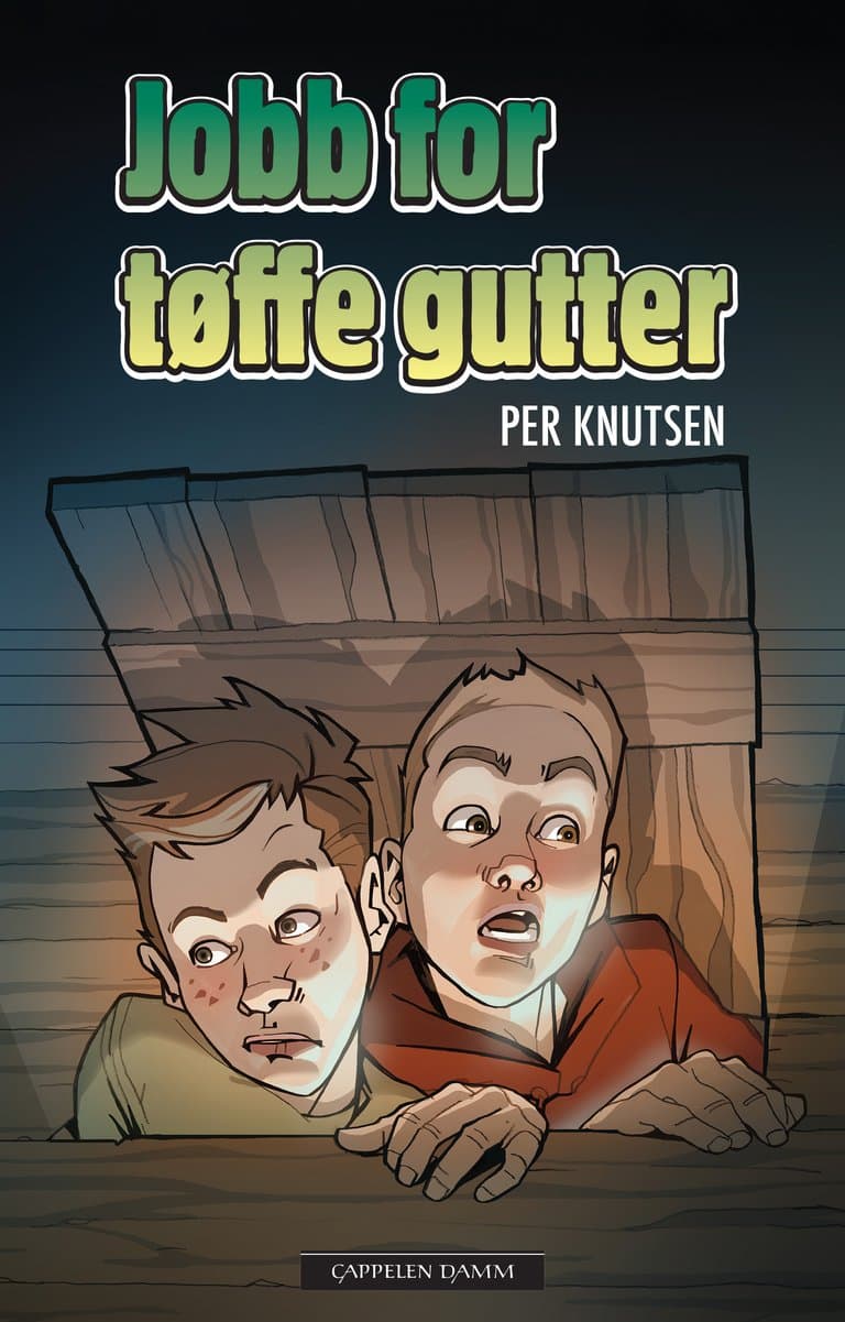 Omslag Jobb for tøffe gutter av Per Knutsen (Innbundet)