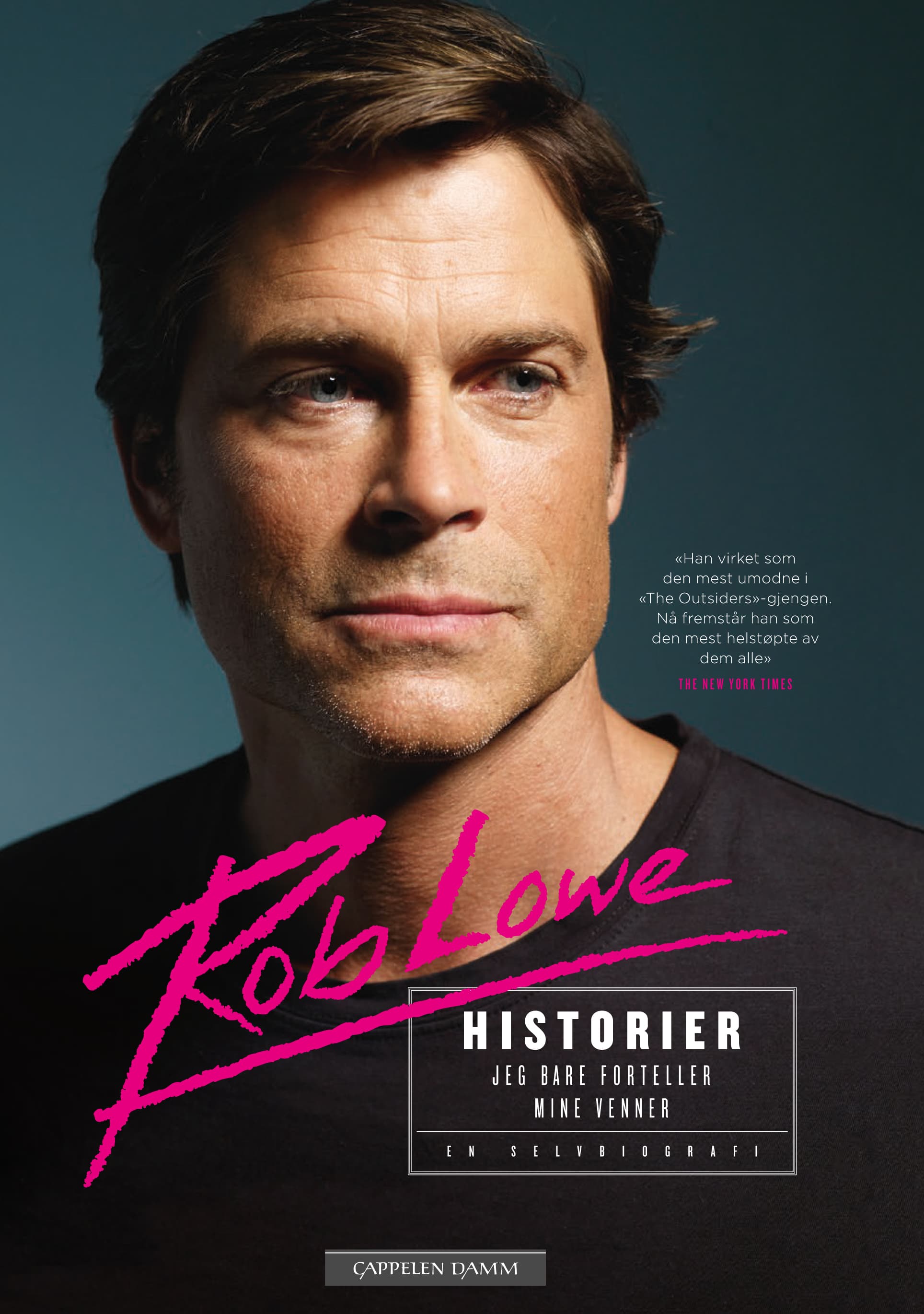 Omslag Historier jeg bare forteller mine venner av Rob Lowe (Innbundet)