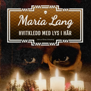 Omslag av "Hvitkledd med lys i håret"