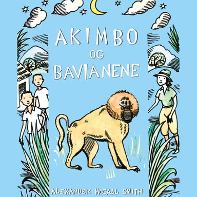 Omslag av "Akimbo og bavianene"