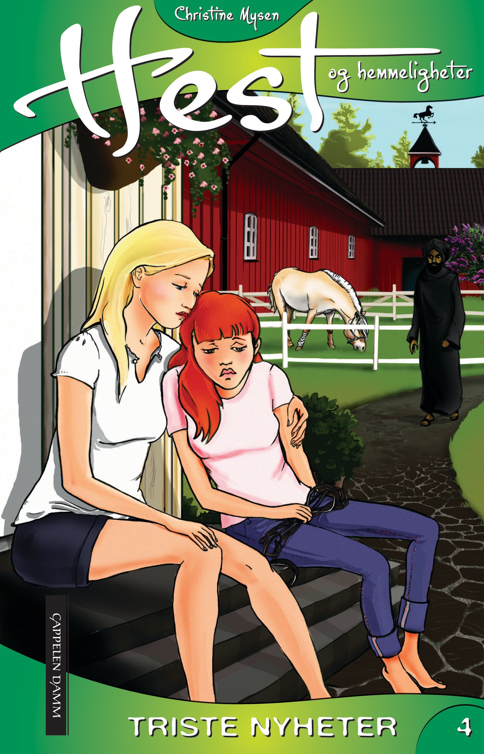 Omslag Hest og hemmeligheter 4: Triste nyheter av Christine Mysen (Ebok)
