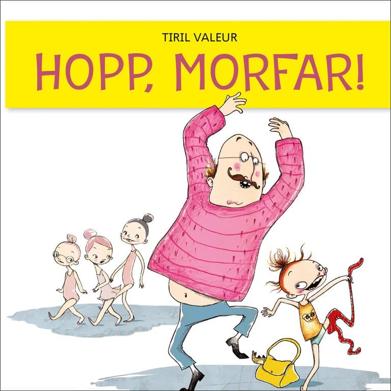 Omslag Hopp, morfar! av Tiril Valeur (Lydbok)
