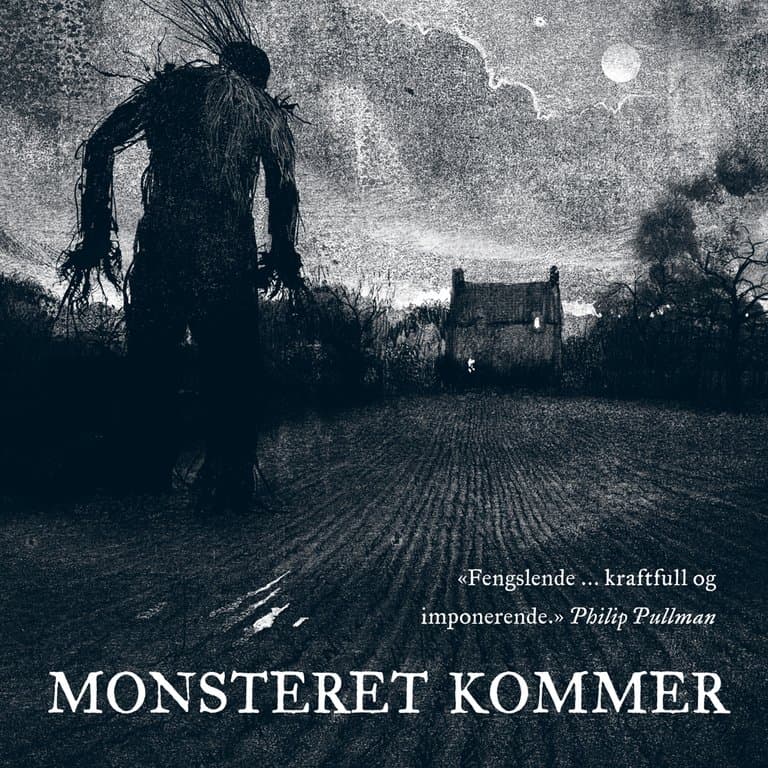 Omslag Monsteret kommer av Patrick Ness (Lydbok)