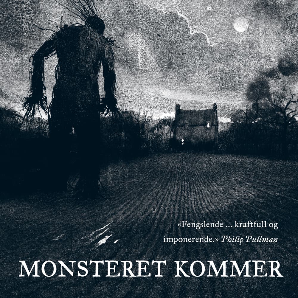 Omslag Monsteret kommer av Patrick Ness (Lydbok)