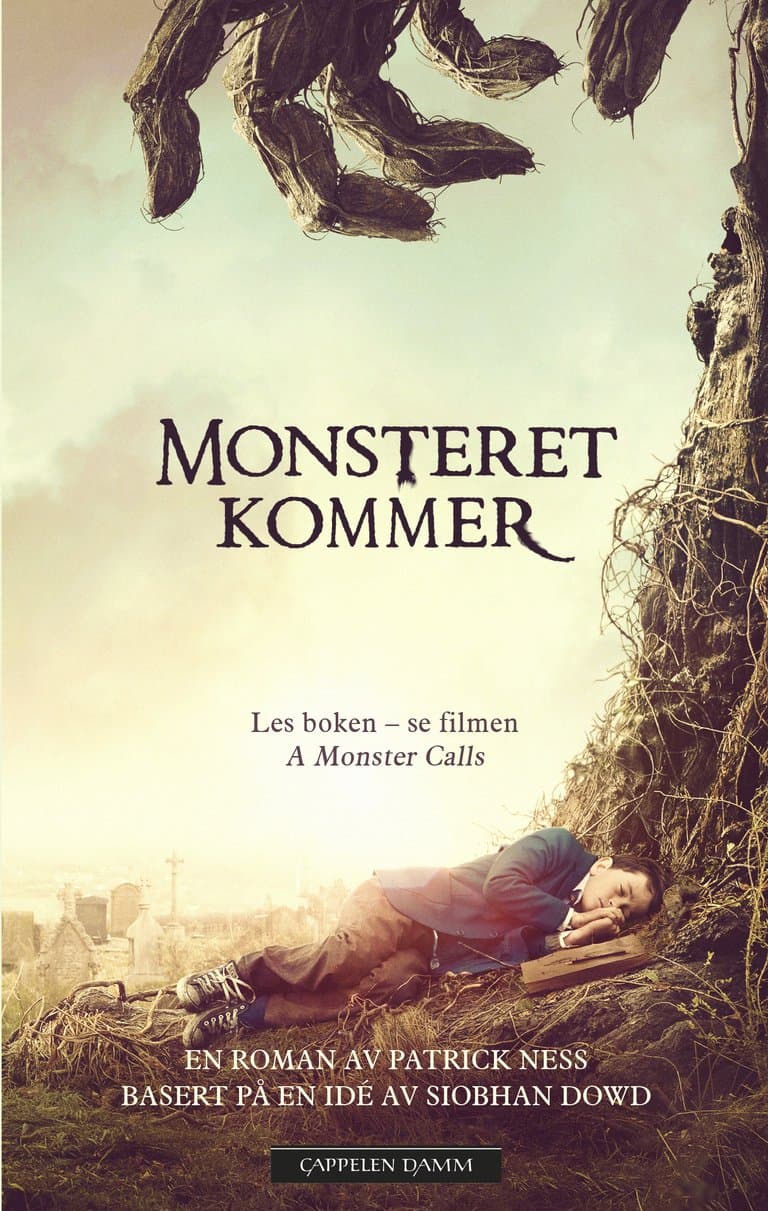 Omslag Monsteret kommer av Patrick Ness (Ebok)
