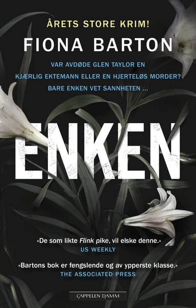 Omslag av "Enken"