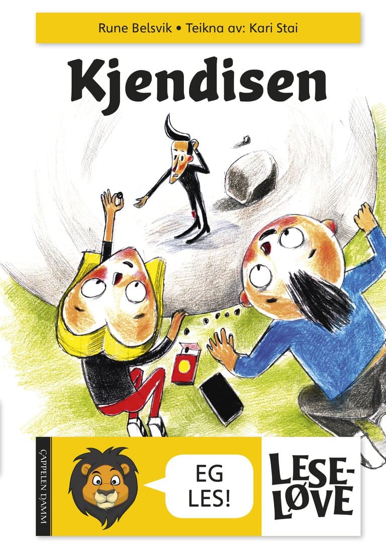 Omslag Leseløve - Kjendisen av Rune Belsvik (Ebok)