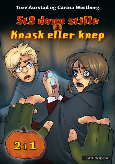 Omslag av "Stå dønn stille & Knask eller knep (2 i 1)"