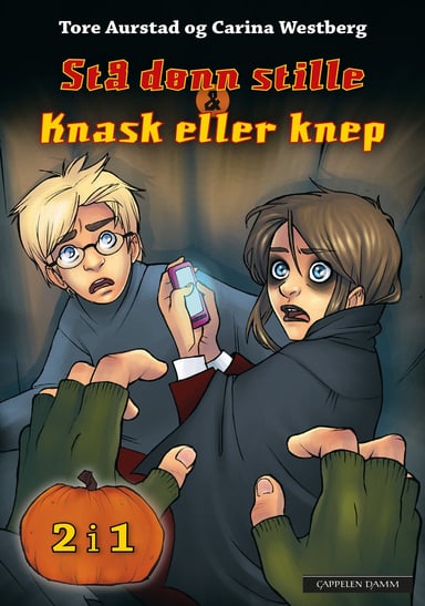 Omslag av "Stå dønn stille & Knask eller knep (2 i 1)"