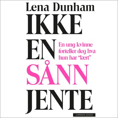 Omslag av "Ikke en sånn jente"