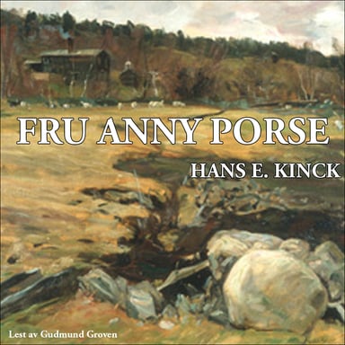 Omslag av "Fru Anny Porse"