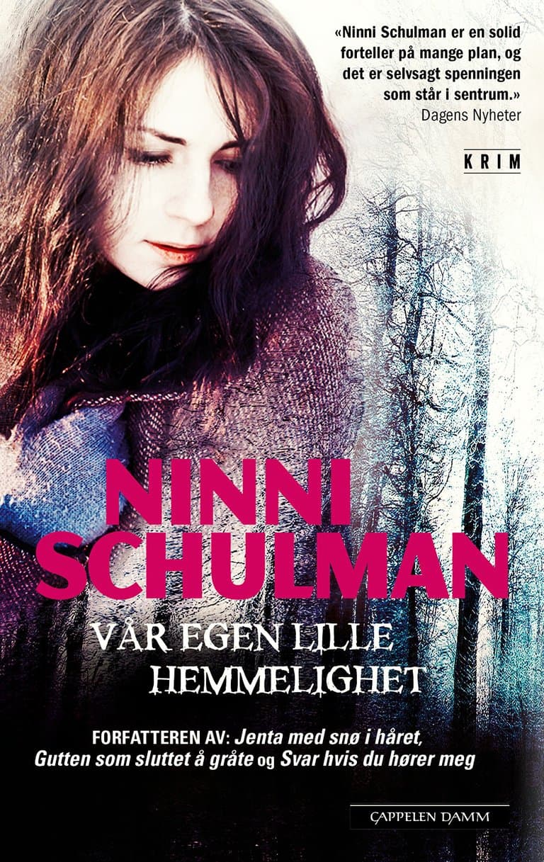 Omslag Vår egen lille hemmelighet av Ninni Schulman (Heftet)