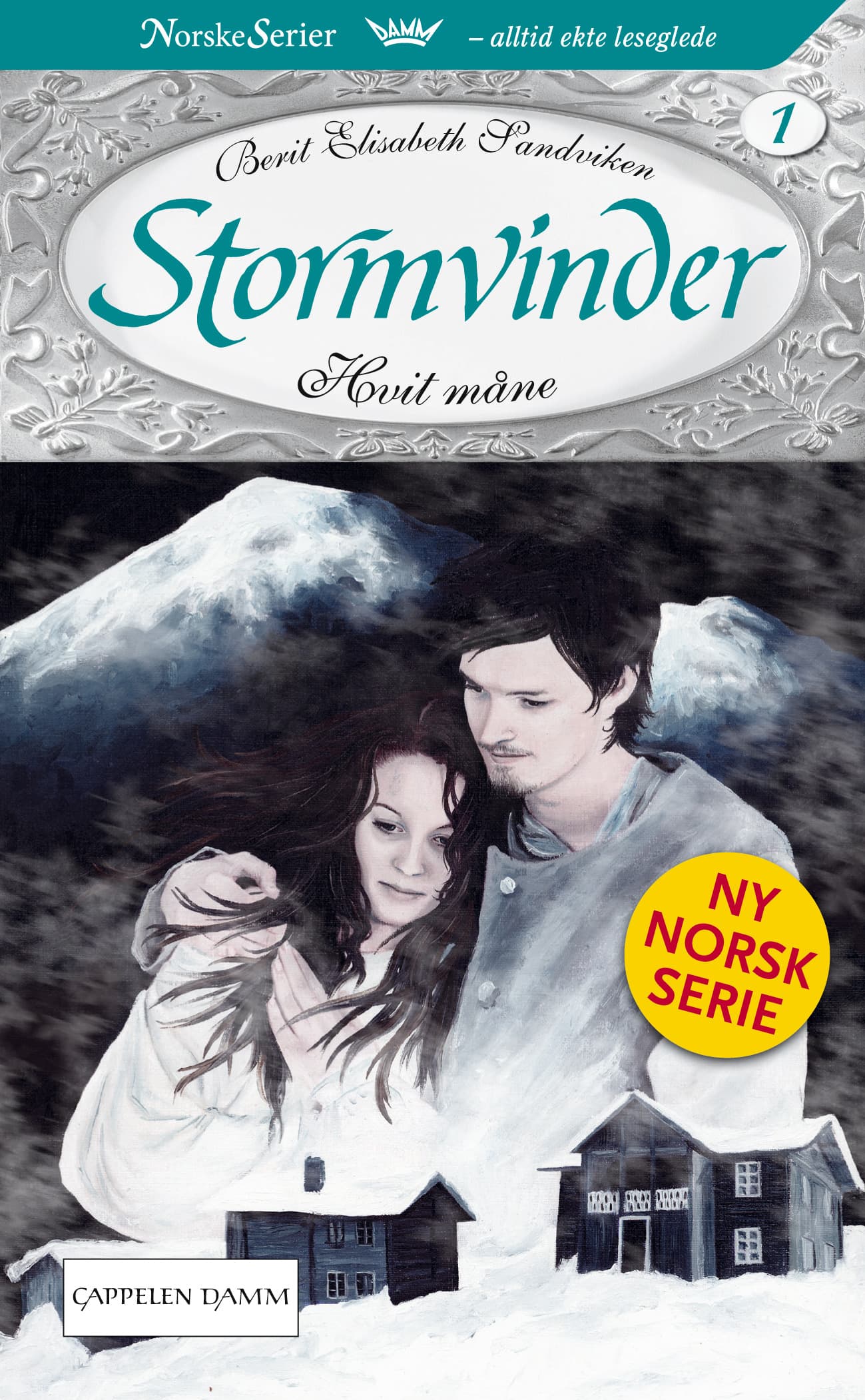 Omslag Hvit måne av Berit Elisabeth Sandviken (Ebok)