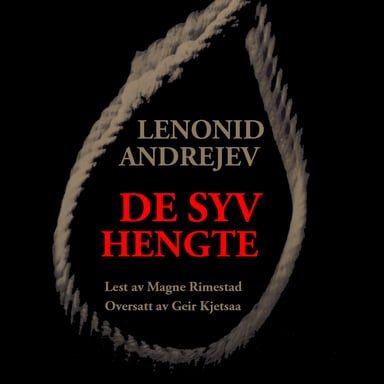 Omslag av "De syv hengte"