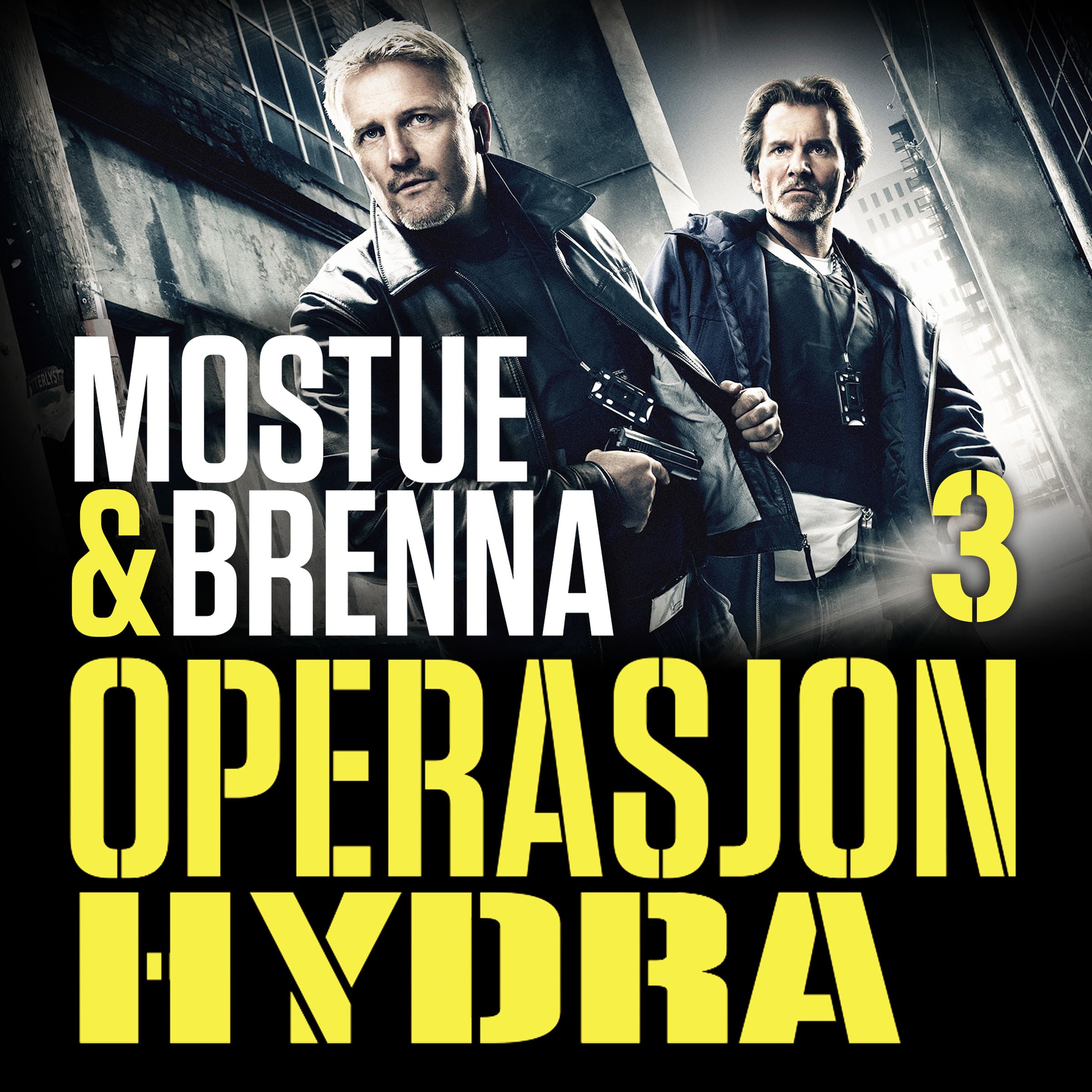 Omslag Operasjon Hydra av Sigbjørn Mostue og Johnny Brenna (Lydbok)