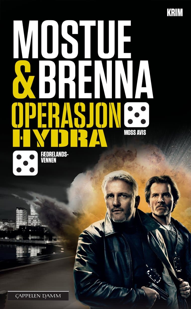 Omslag Operasjon Hydra av Sigbjørn Mostue og Johnny Brenna (Heftet)