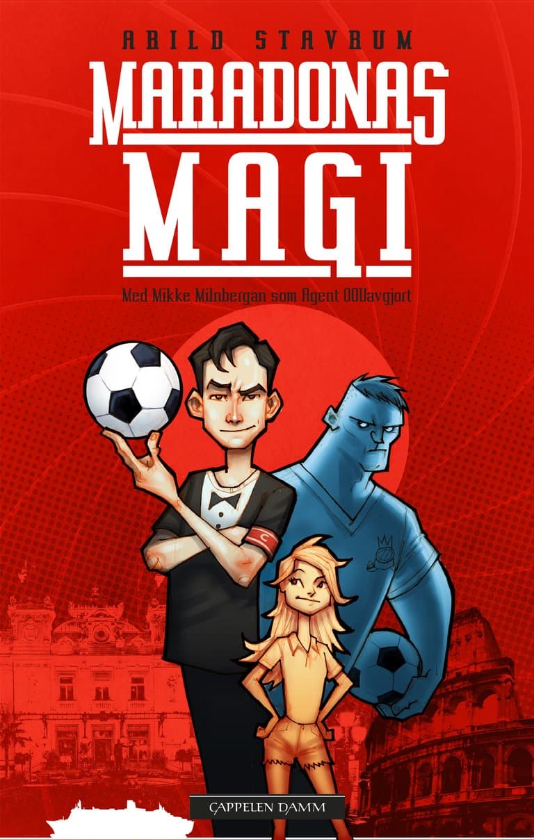 Omslag Maradonas magi av Arild Stavrum (Ebok)