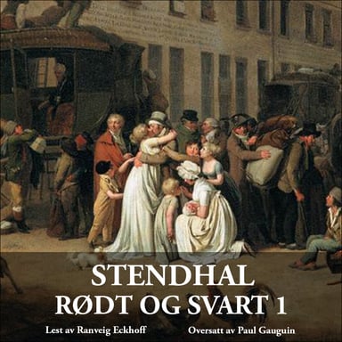 Omslag av "Rødt og svart 1"