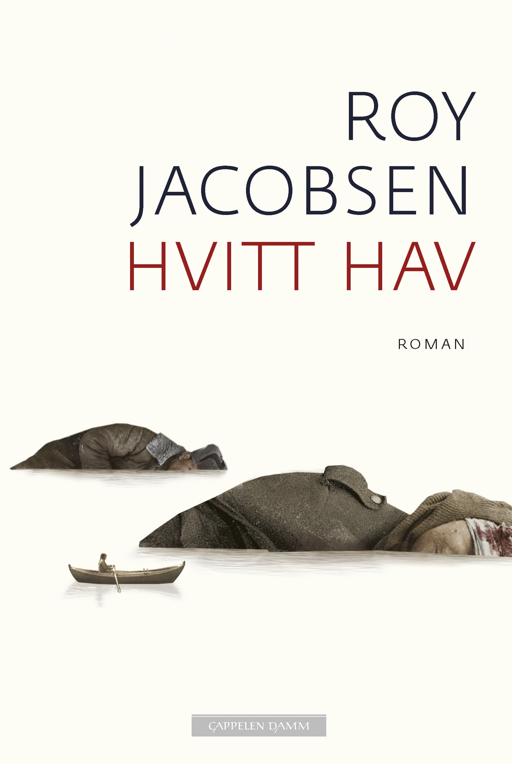 Omslag Hvitt hav av Roy Jacobsen (Ebok)