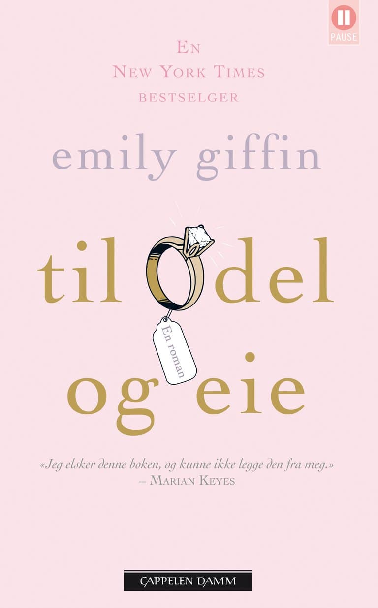 Omslag Til odel og eie av Emily Giffin (Heftet)
