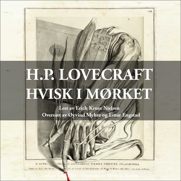 Omslag Hvisk i mørket av Howard Phillips Lovecraft (Lydbok)