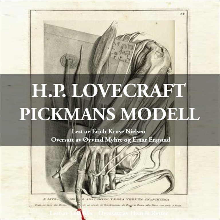 Omslag Pickmans modell av Howard Phillips Lovecraft (Lydbok)