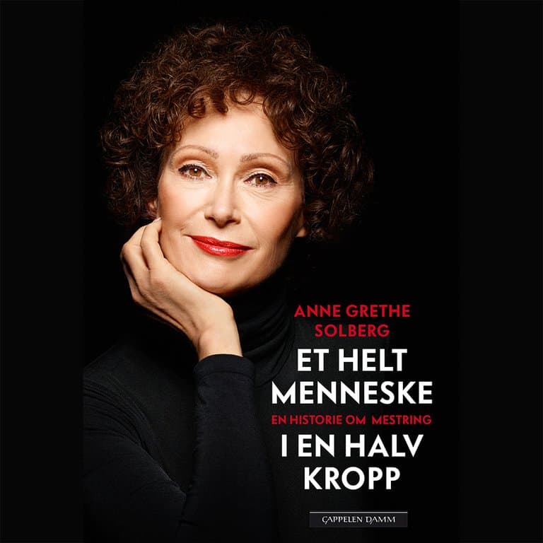 Omslag Et helt menneske i en halv kropp av Anne Grethe Solberg (Lydbok)