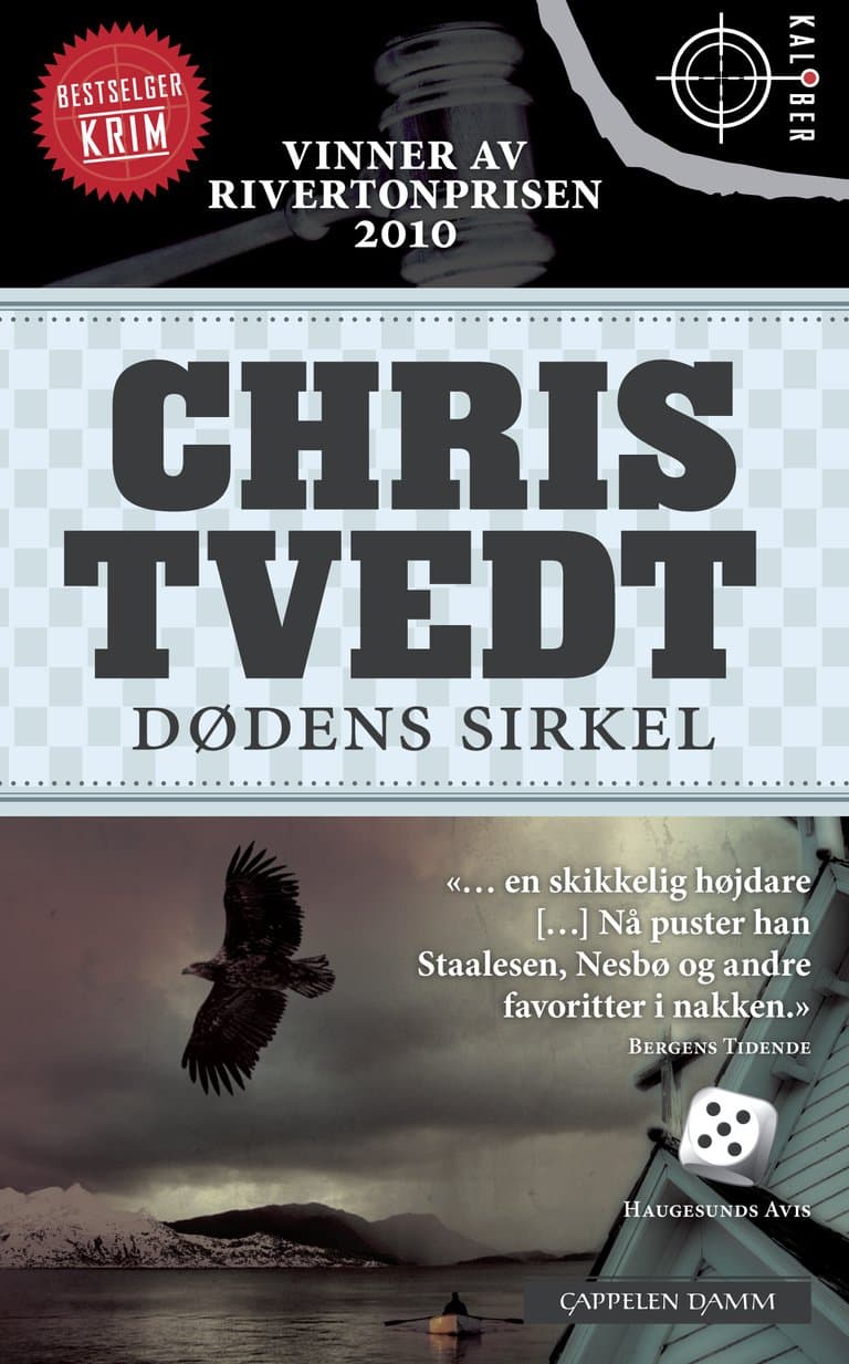 Omslag Dødens sirkel av Chris Tvedt (Heftet)