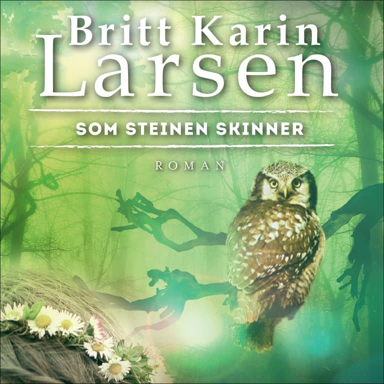Omslag Som steinen skinner av Britt Karin Larsen (Lydbok)