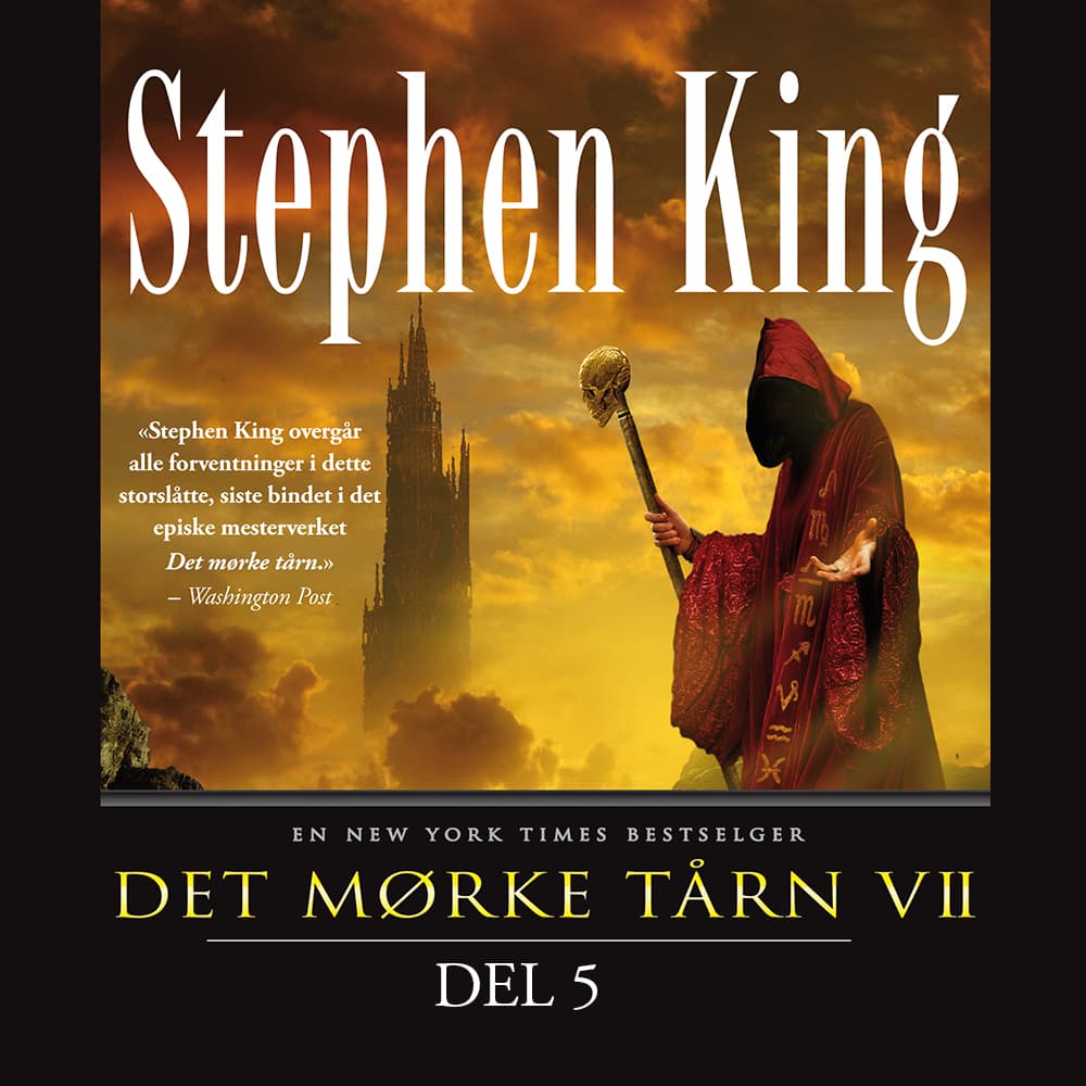 Omslag Det mørke tårn 7 - Del 5: Can'-ka no Reys purpurrøde felt av Stephen King (Lydbok)