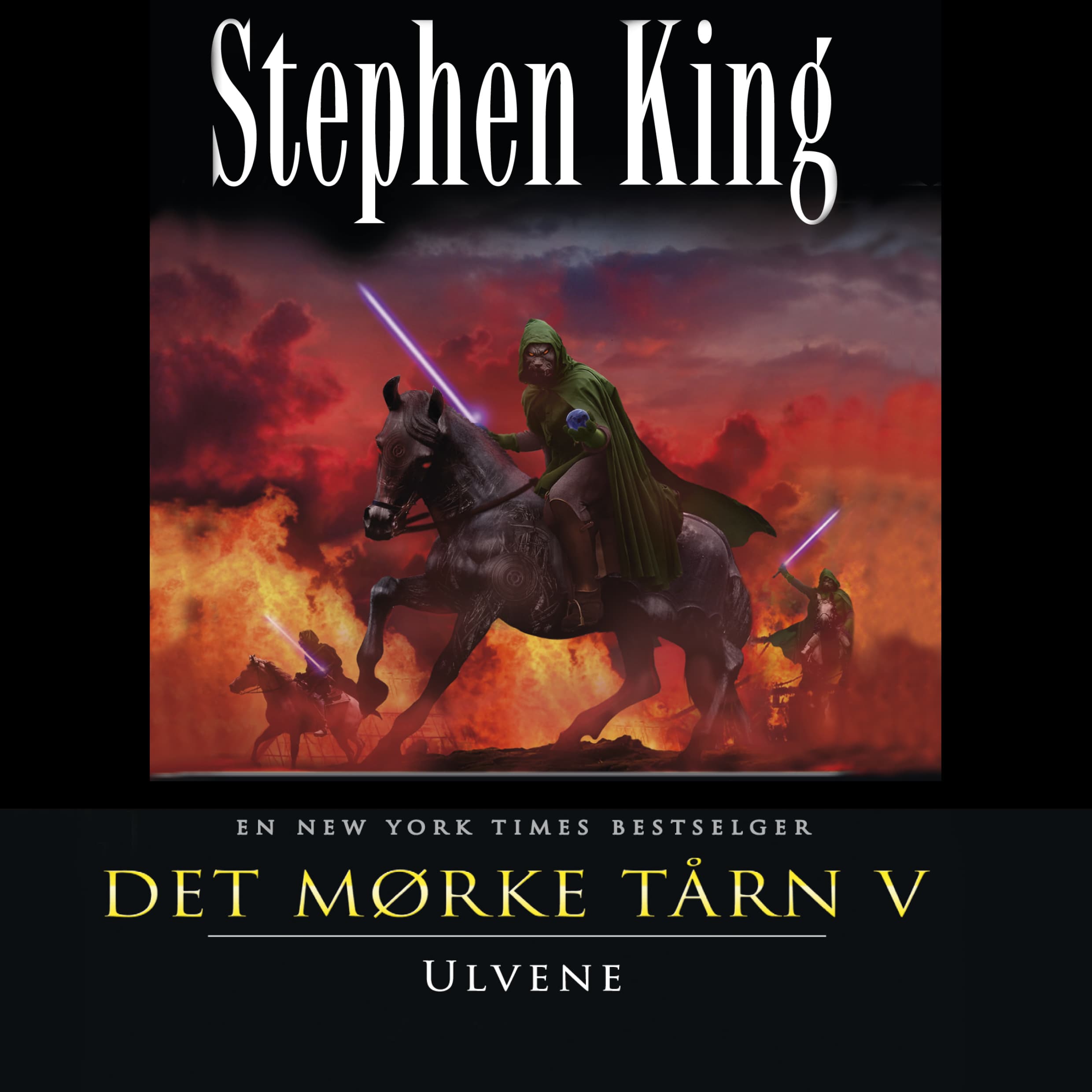 Omslag Det mørke tårn V: Ulvene av Stephen King (Lydbok)