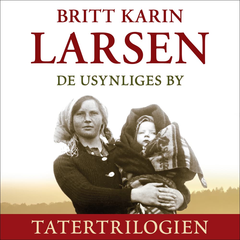 Omslag De usynliges by av Britt Karin Larsen (Lydbok)