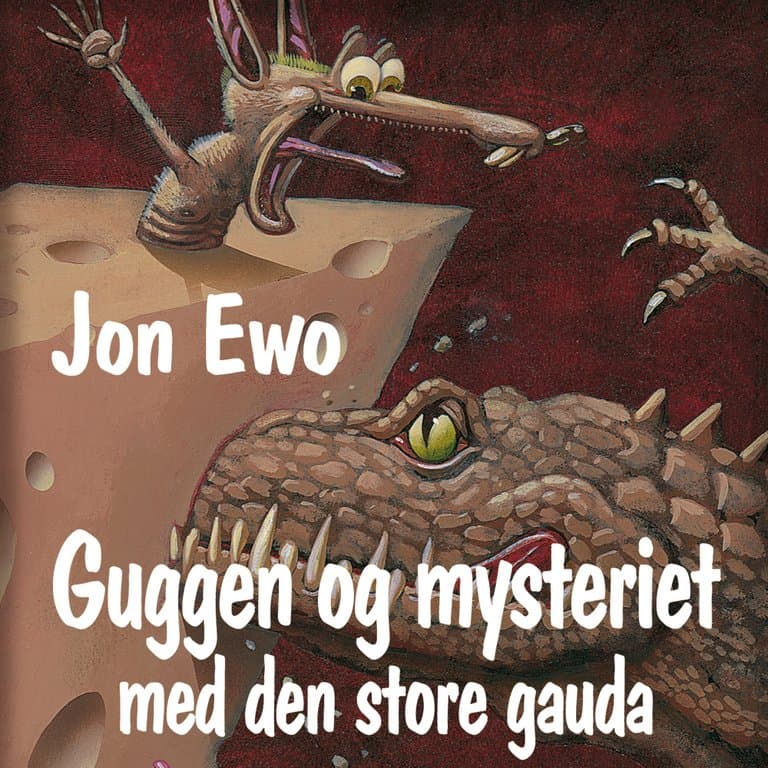 Omslag Guggen og mysteriet med den store gauda av Jon Ewo (Lydbok)
