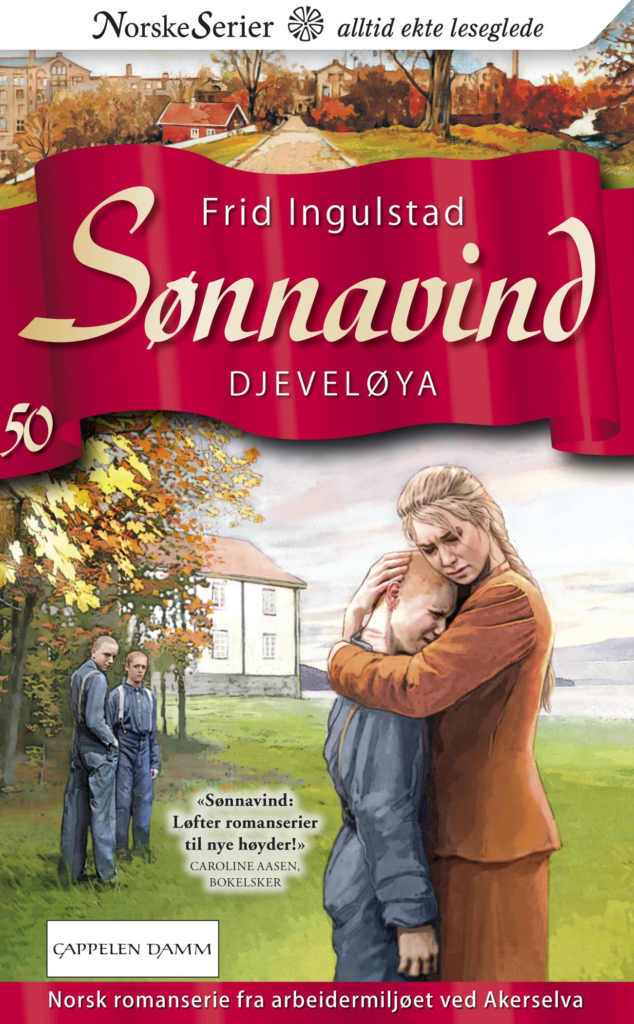 Omslag Djeveløya av Frid Ingulstad (Heftet)