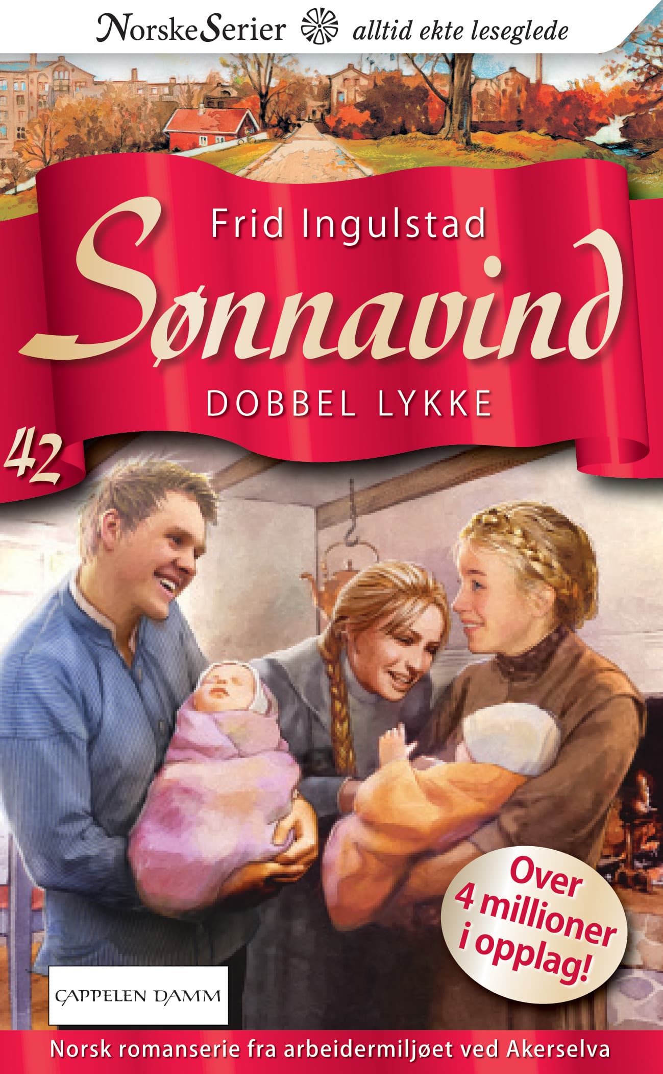 Omslag Dobbel lykke av Frid Ingulstad (Heftet)