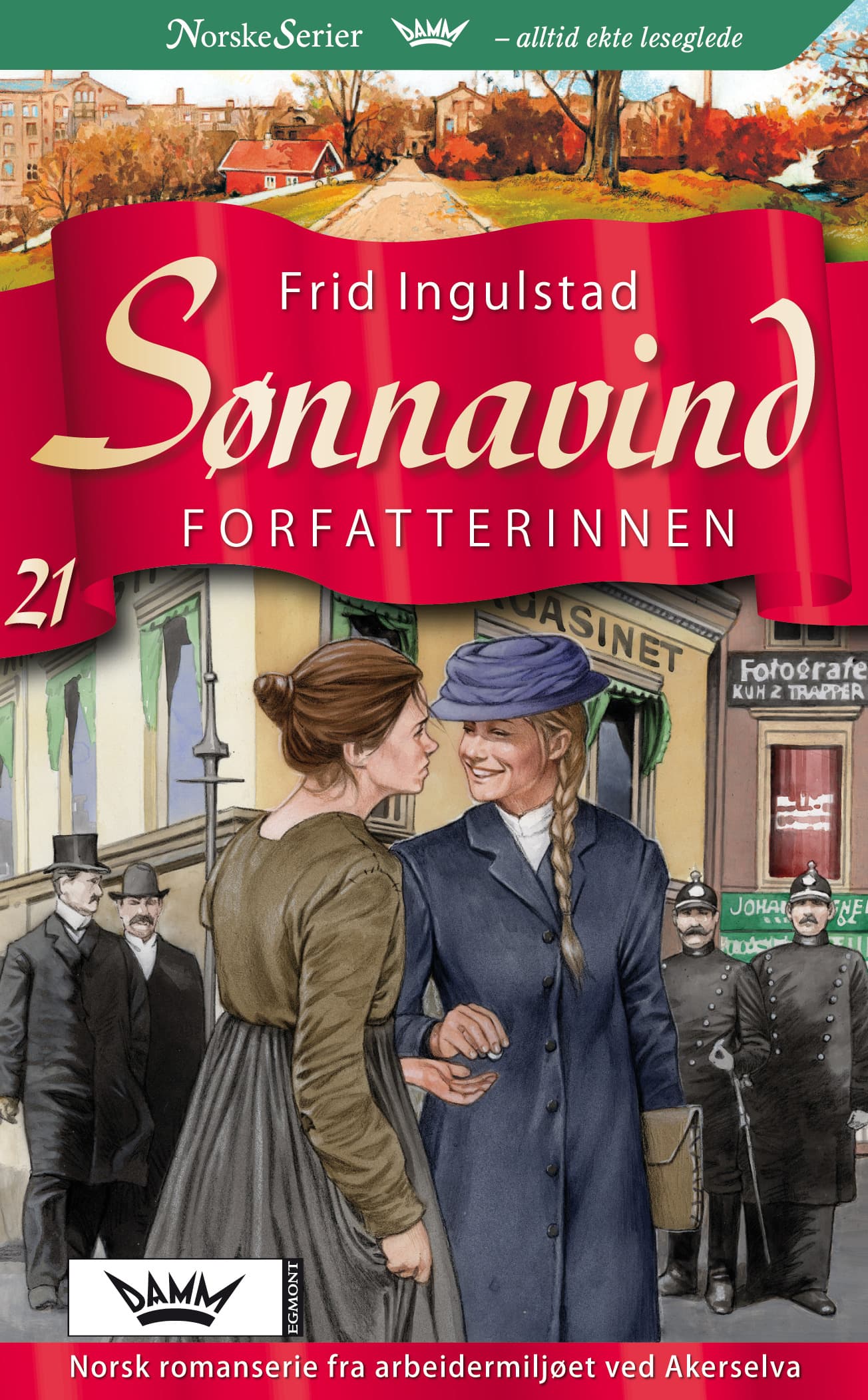 Omslag Forfatterinnen av Frid Ingulstad (Ebok)