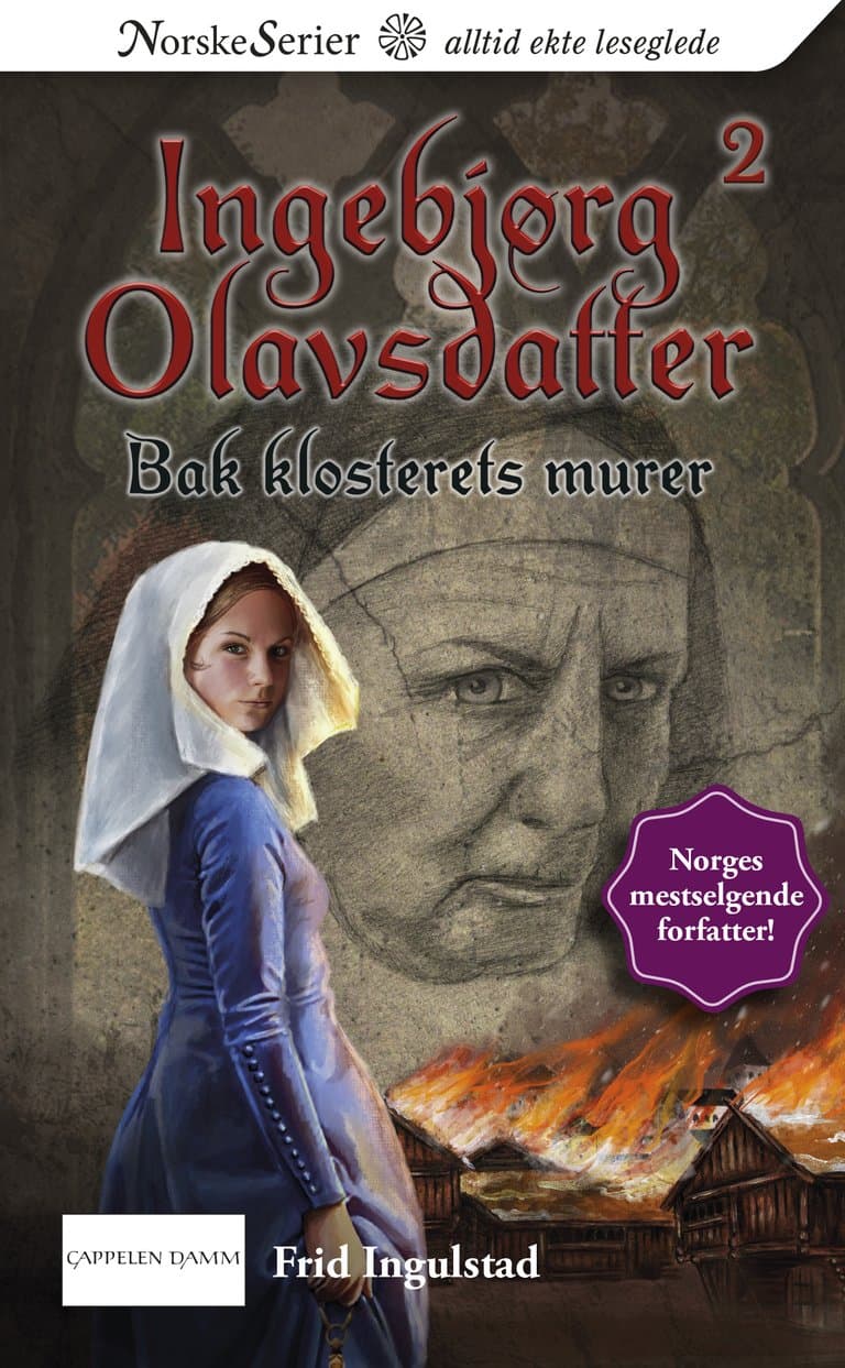 Omslag Bak klosterets murer av Frid Ingulstad (Ebok)