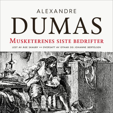 Omslag av "Musketerenes siste bedrifter"