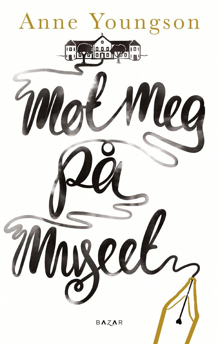 Omslag Møt meg på museet av Anne Youngson (Innbundet)