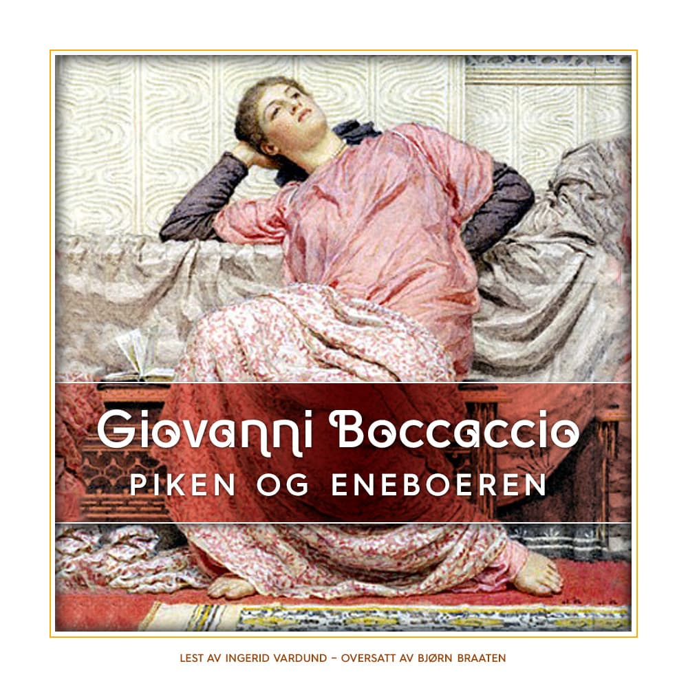 Omslag Piken og eneboeren av Giovanni Boccaccio (Lydbok)