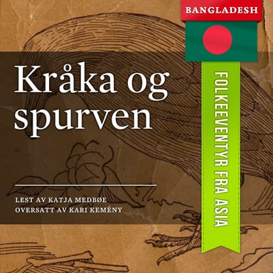 Omslag av "Kråka og spurven"