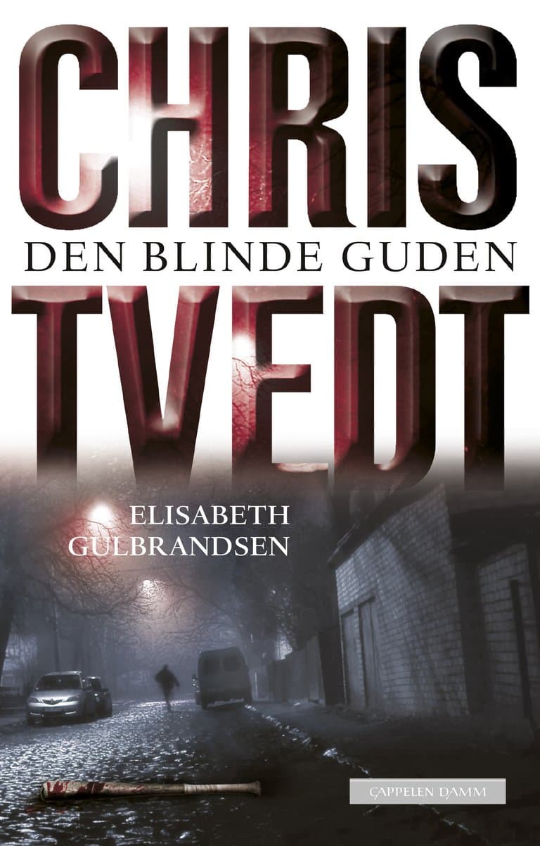 Omslag Den blinde guden av Chris Tvedt og Elisabeth Gulbrandsen (Innbundet)